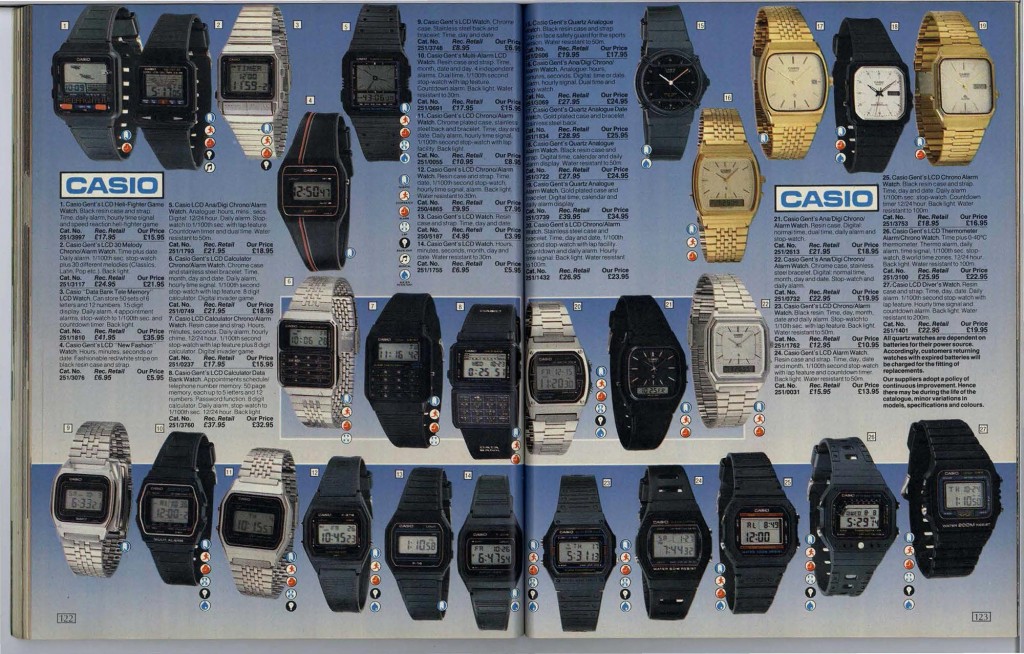 Argos 1986 Watches