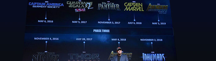 Marvel announces Phase Three movies