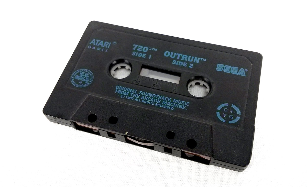 Out Run cover tape