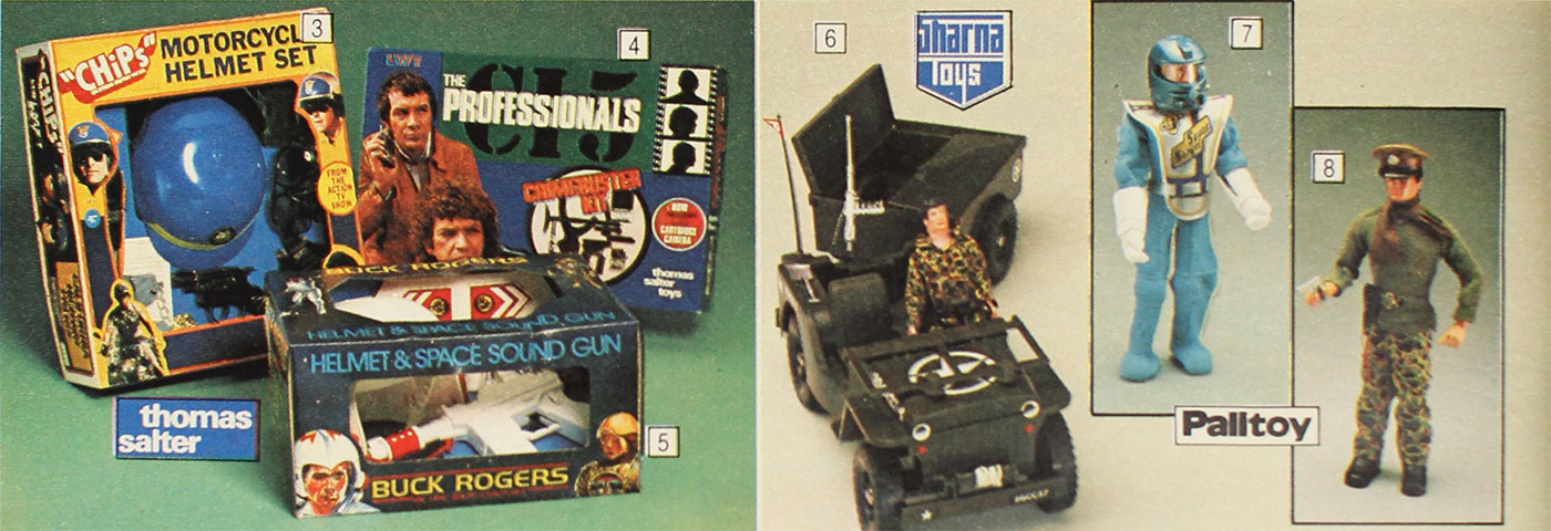 Awesome collection of 70s toys in this 1982 Argos catalogue