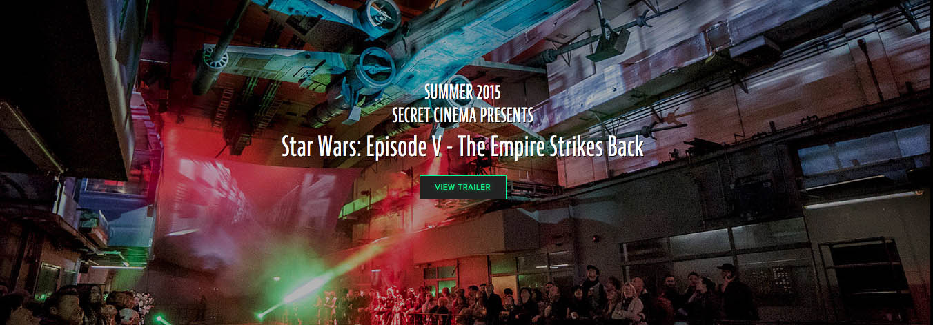The video from Secret Cinema’s Star Wars extravaganza
