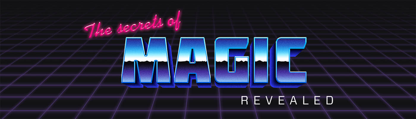 This retro site exposes the biggest magic tricks of the 80s