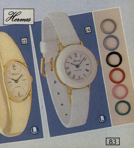 Hermes coloured rings