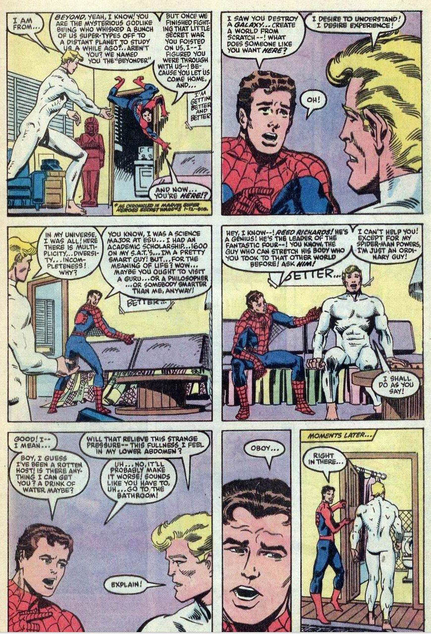 Spider-Man and The Beyonder