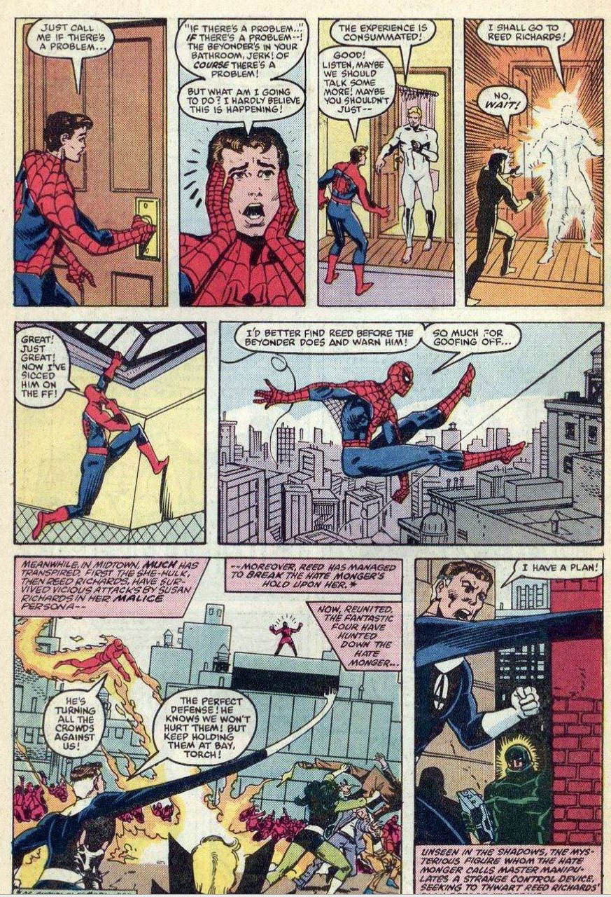Spider-Man and The Beyonder