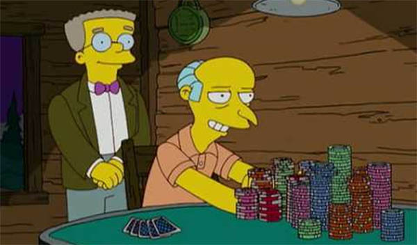 Simpsons Poker