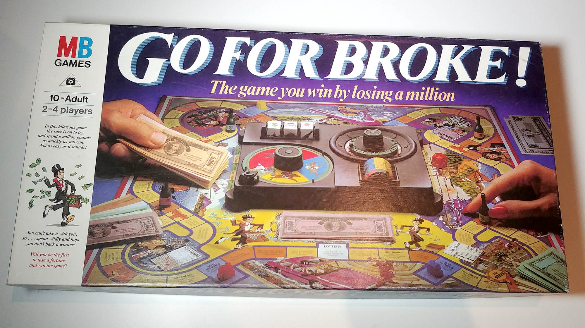 Go For Broke Game Spare Pieces Parts Money etc Choose from List MB 1985 Edition 