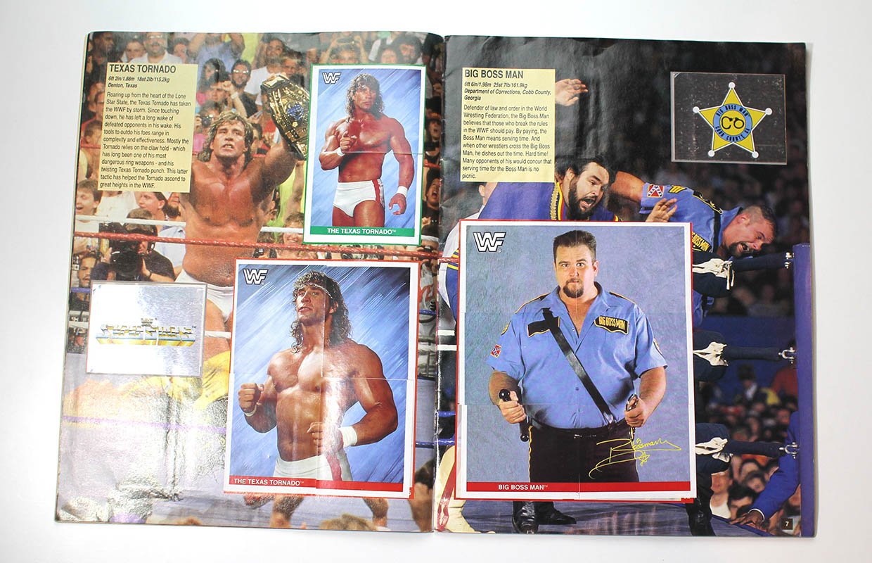 VGC Pick The Stickers You Need! Merlin WWF Wresting Stickers From 1990 