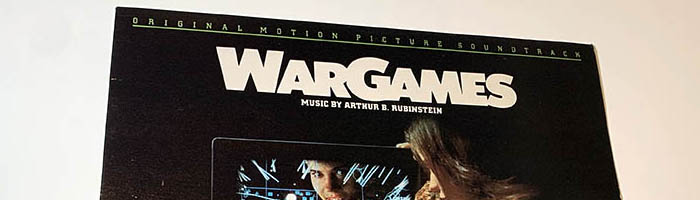 The WarGames soundtrack on vinyl LP