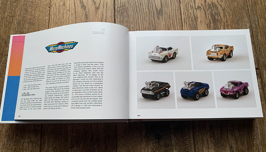 A new book is looking at the craft and legacy of Micro Machines