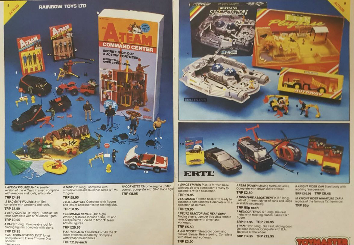 This 1984 Toymaster Christmas catalogue is jam packed with awesomeness ...